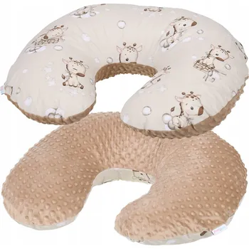 Polštář Polštář POLŠTÁŘ NA KOJENÍ spaní Minky XXL Premium BABYMAM