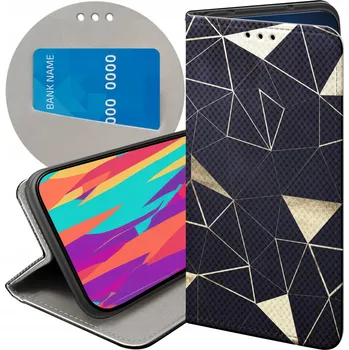 Pouzdro na mobilní telefon Flipové pouzdro Hello Case pro Samsung Galaxy A13 zlaté