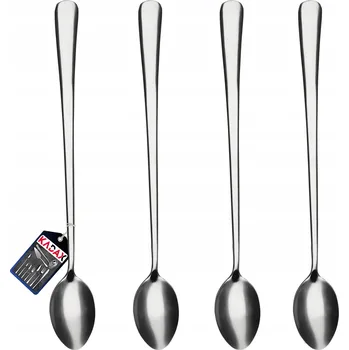 Příbor Dlouhá lžička lesklá Kadax Ocelová 4 ks
