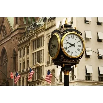 Obraz Cedule New York hodiny