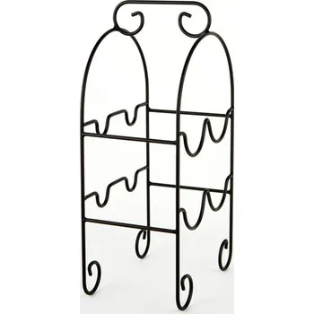 Stojan na víno Stojan na víno kovový pro 4 lahve vína