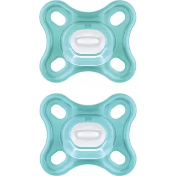 dudlíky Dudlík Mam symetrický silikonový 0+