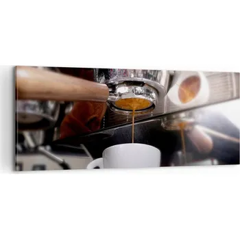 Obraz Foto obraz na plátně canvas 100x40 káva obývák ložnice na zeď velký