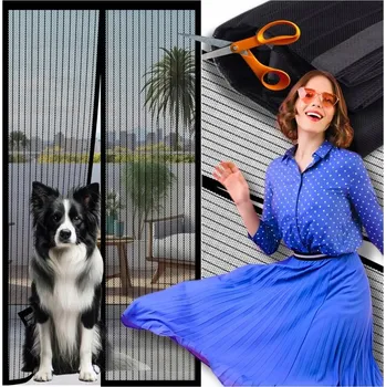 Moskytiéra do dveří, na okno 130 cm x 220