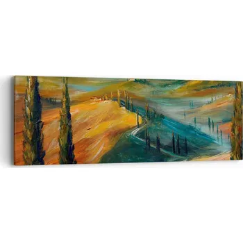 Obraz Obraz na plátně do obýváku ložnice 90x30 krajina foto obrazy na zeď