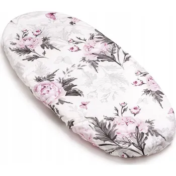 Prostěradlo Prostěradlo do korbičky kočárku kolébky s gumou bavlněné