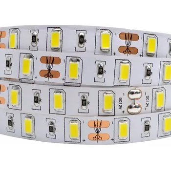 LED páska Pásek 300 LED Skori SMD5630 IP20 bílá teplá 5 m