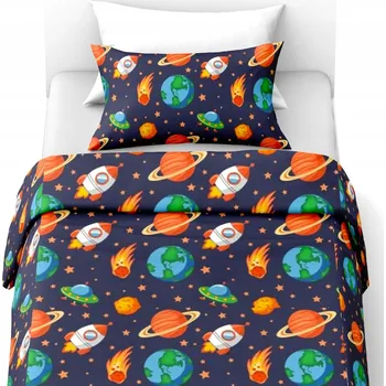 Povlečení Povlečení 80x220+1x70x80 100% bavlna KOSMOS 2dílná