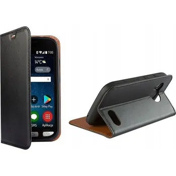 Pouzdro na mobilní telefon Flipové pouzdro Maxcom pro Maxcom Smart MS459, černé