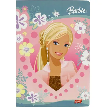 Zápisník Zápisník A5 s hladkými listy Barbie, 16 listů