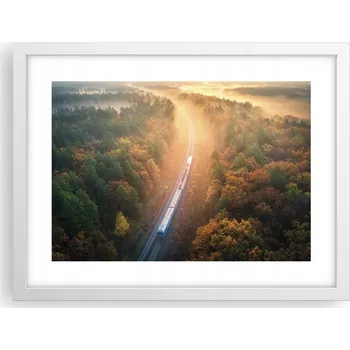 Obraz Obraz plakát v bílém rámu do obýváku 40x30 foto na zeď - doprava