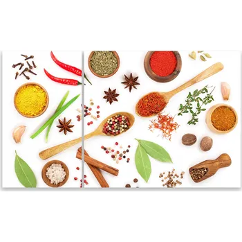 Kuchyňské prkénko Skleněná Ochranná Deska a Krájecí Prkénko | Indukce, Sporák ds-0563