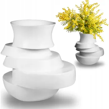 Váza Váza Estilo Home plast 33 x 33 cm