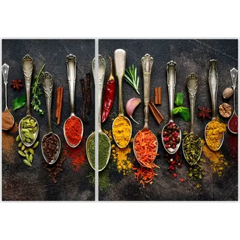 Kuchyňské prkénko Skleněná Ochranná Deska a Krájecí Prkénko | Indukce, Sporák ds-0084