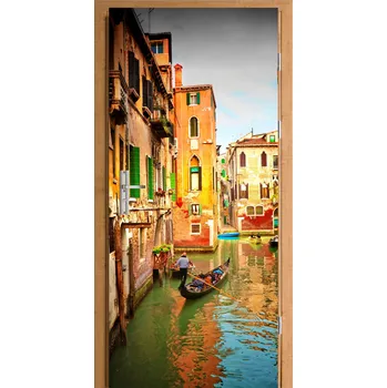 Fototapeta Samolepka na dveře samolepicí Benátky Gondole