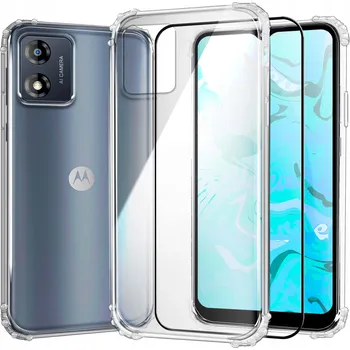 Pouzdro na mobilní telefon Průhledný Hello Case Zadní Kryt Motorola Moto E13
