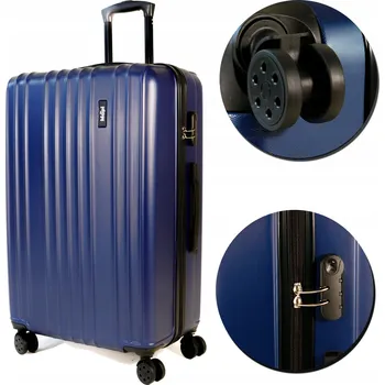 Mapi Kufr tvrdý velký ABS Mapi 100L Granátová 100 l