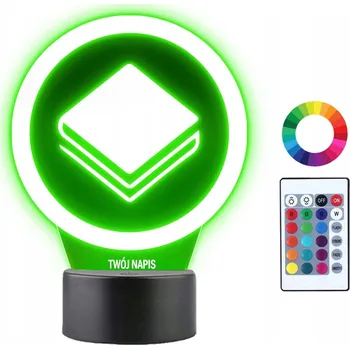 Lampička Plexido vícebarevná Noční lampa