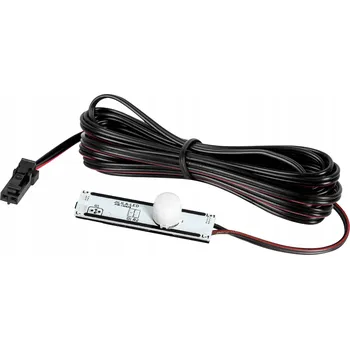 Pohybové čidlo Spínač pro LED profily lišt s PIR senzorem pohybu 12-24V 4A 48/96W