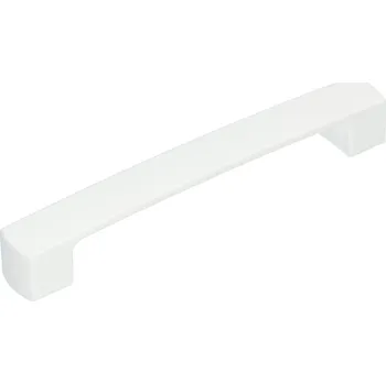 Nábytkové kování Nábytková úchytka klasická bílá lesklá 18,1 x 2,6 x 2,6 cm