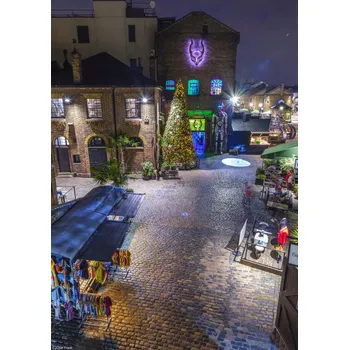 Obraz Plakát Noční trh Camden bez rámu 21 x 29,7 cm