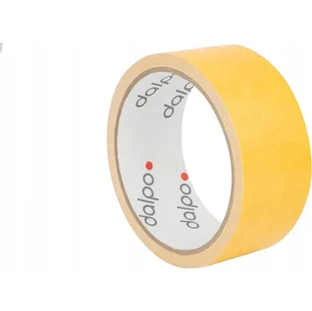 Lepicí páska SILNÁ Oboustranná Páska HLADKÁ 38 mm / 5 m SAMOLEPICÍ Kobercová Dalpo