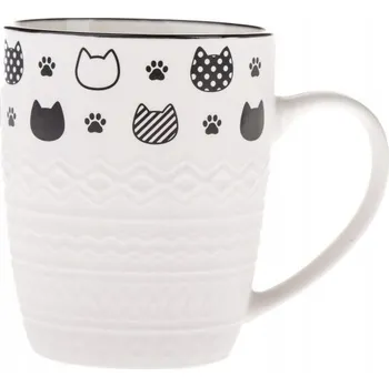 Hrnek Dakls Kočky porcelán 400 ml