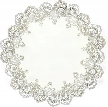 Prostěradlo Ubrousek kulatý polyester 60 cm x 60 cm