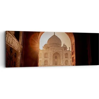 Obraz Obraz na plátně do obýváku ložnice 90x30 architektura obrazy na zeď