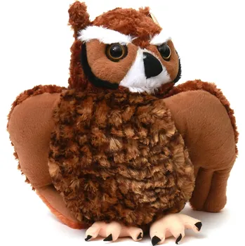 plyšák Plyšová velká sova 30 cm výr velký 3042