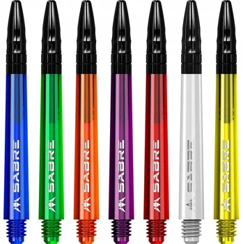 Příslušenství pro šipky Shafty Mission Sabre Střední Velikost Oranžová Černá Vrchní Část