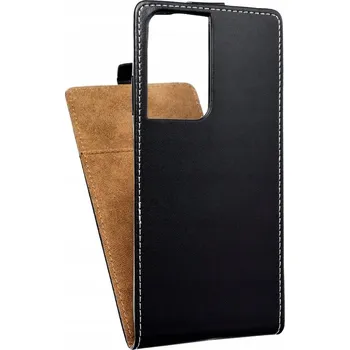 Pouzdro na mobilní telefon Flipové pouzdro Pskom pro Samsung Galaxy S21 Ultra, černé