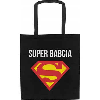 Nákupní taška Látková taška 42 x 38 cm černá