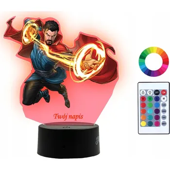 Lampička Plexido vícebarevná Noční lampa