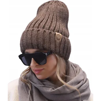 Čepice Alur zimní čepice beanie hnědá, univerzální velikost
