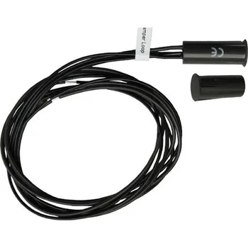 Zabezpečení domácnosti 3G RM20 - polarizovaný 4 drátový dveřní a okenní dagnetický kontakt závrtný s bezpečnostní smyčkou, bílý a hnědý Barva: Hnědá