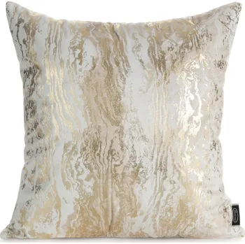 Polštář Dekorační polštář MRAMOR I. krémová 45x45 cm Mybesthome Varianta: Povlak na polštář, 45x45 cm