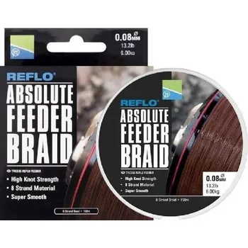 Pletená šňůra Preston Absolute Feeder Braid 150m