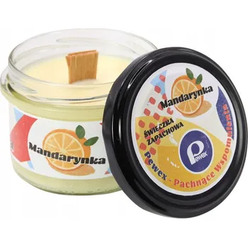 Svíčka Sójová vonná svíčka Mandarinka Pewex 1 ks