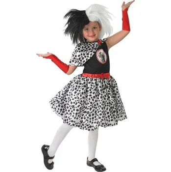 Karnevalový kostým KOSTÝM CRUELLA DE VIL 101 DALMATINŮ 104