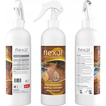 barva a nátěr na dřevo Olej na terasy, podlahy a dřevěné schody 0,5 l