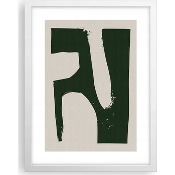 Obraz Obraz plakát v bílém rámu do obýváku 30x40 boho foto plakáty na zeď