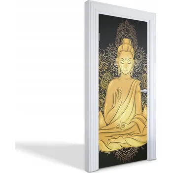 Fototapeta Samolepící dýha na dveře a nábytek s ozdobným motivem Buddhy 85 x 205 cm