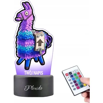 Lampička Plexido vícebarevná Noční lampa