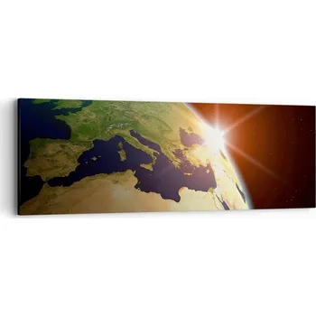 Obraz Obraz na plátně do obýváku ložnice 90x30 kosmos foto obrazy na zeď