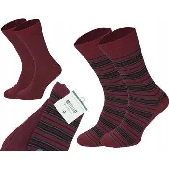 Pánské ponožky Ponožky Mustang MU31028 3720 vícebarevné velikost 43-46