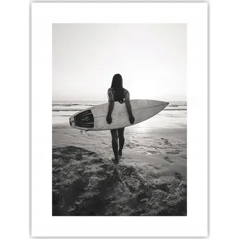 Obraz Obraz plakát do obýváku ložnice 30x40 žena plakáty na zeď bez rámu