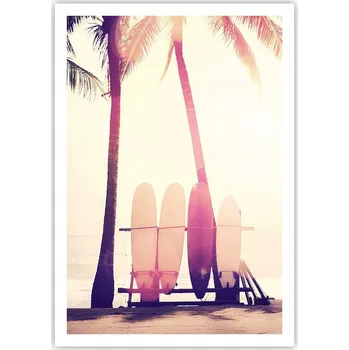Obraz Plakát na zeď bez rámu 70x100 surfing obraz plakáty do obývacího pokoje ložnice