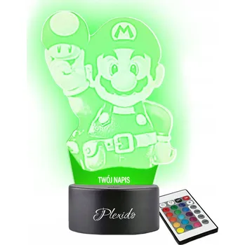 Lampička Plexido vícebarevná Noční lampa