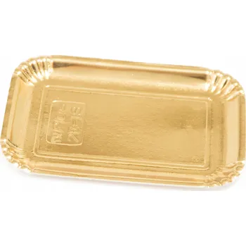 Papírová odkládací miska na dokumenty Alfatec, žlutá, 35 x 26 cm, 1 ks